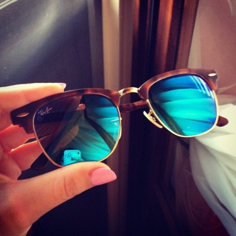 Ray ban clubmaster azul cheap